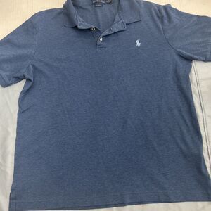 Polo Ralph Lauren Classic Fit Men’s Cotton Polo Blue Short Sleeve Shirt Sz M